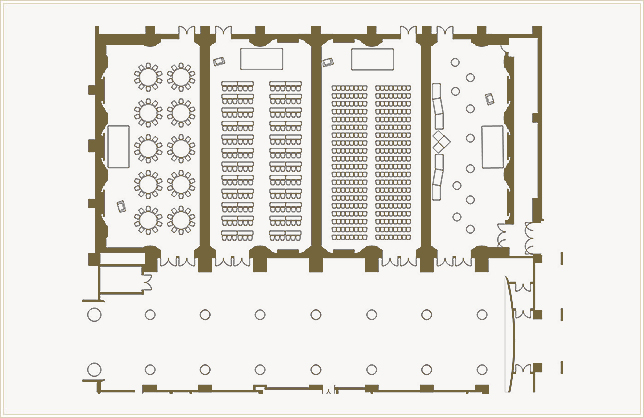 Queen's Grand Ballroom Dinner & School & Theater & Buffet