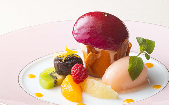 The summer limited edition "Peach Melba" is back again this year! Image