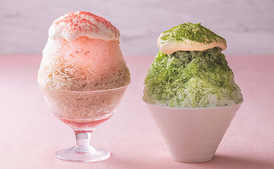 A new and luxurious "shaved ice" image