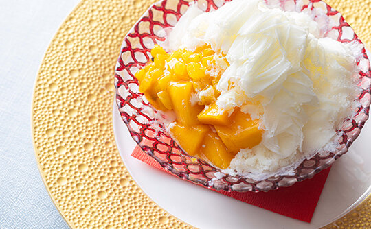 Perfect for Sichuan cuisine! A tropical flavor of shaved ice