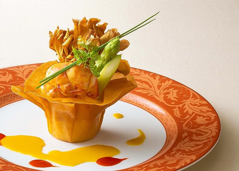 Queen Alice 's lunch course