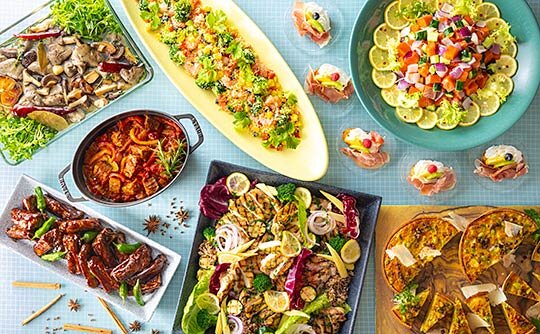Image of the dinner buffet "Toscafe Stival"