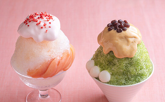 A new and luxurious "shaved ice" image
