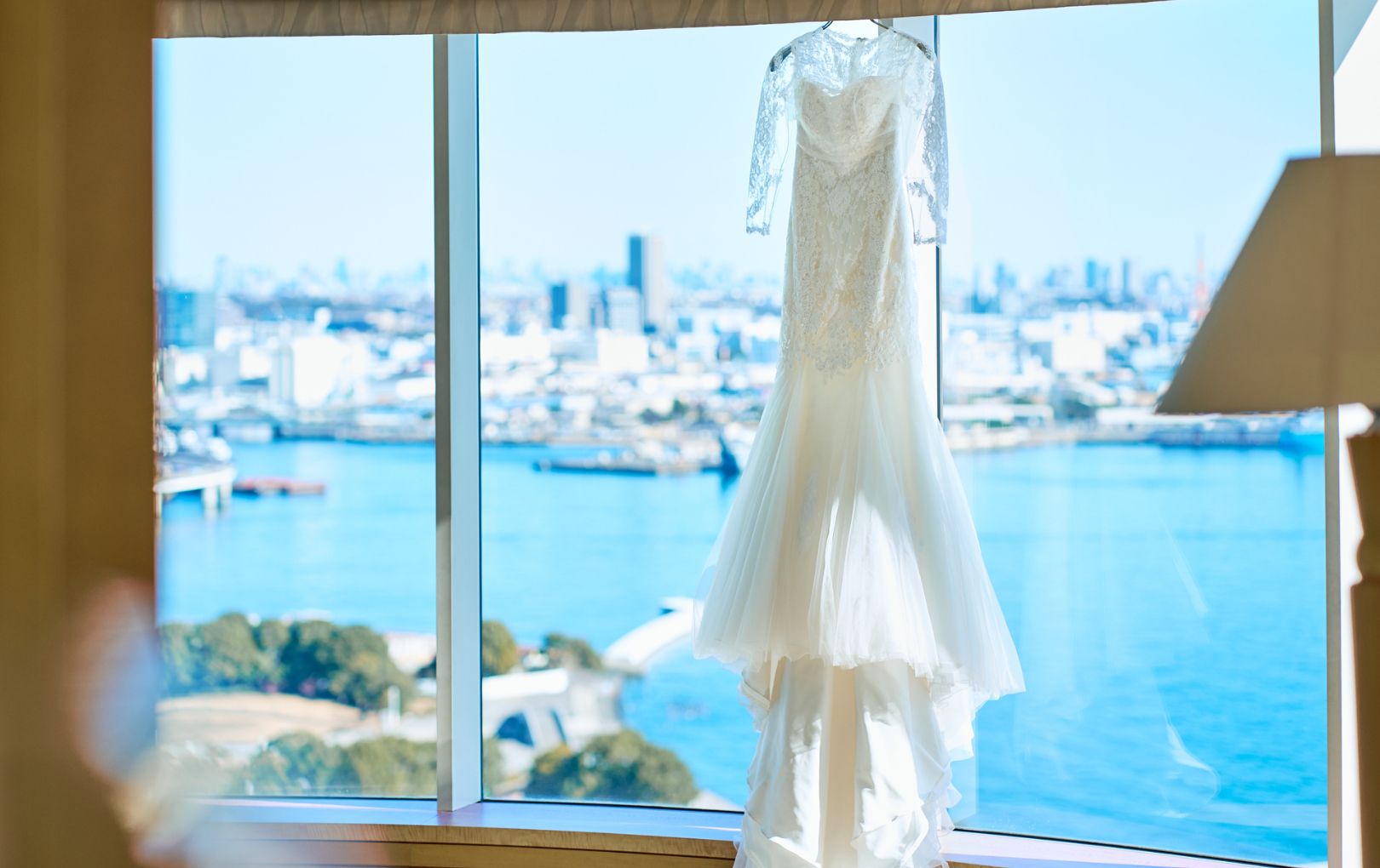 結婚式当日の朝、いよいよお支度がスタート。