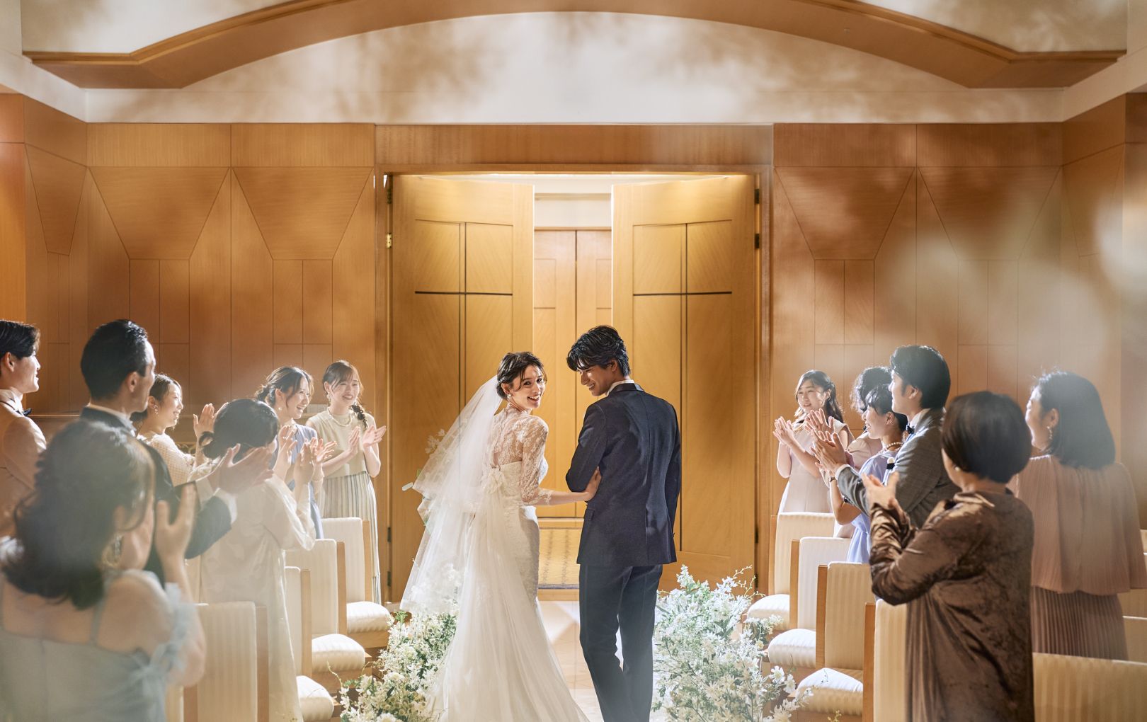いよいよ結婚式本番。