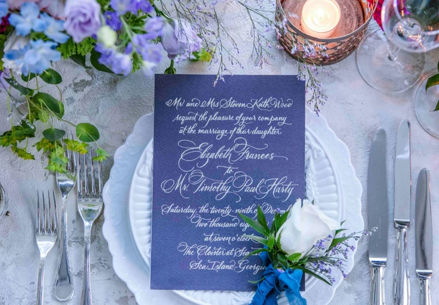 Display of cuisine and gifts