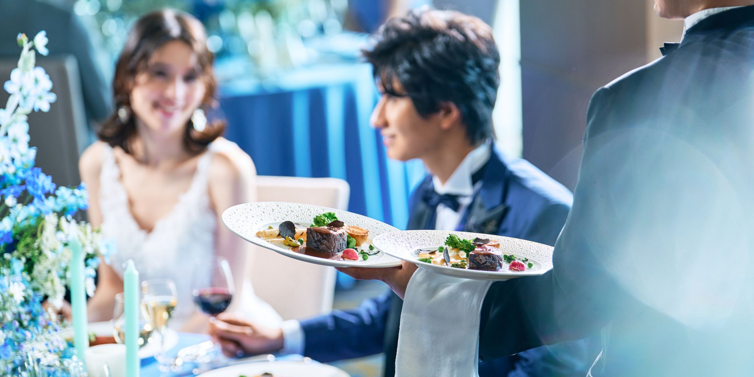 Gourmet food tasting