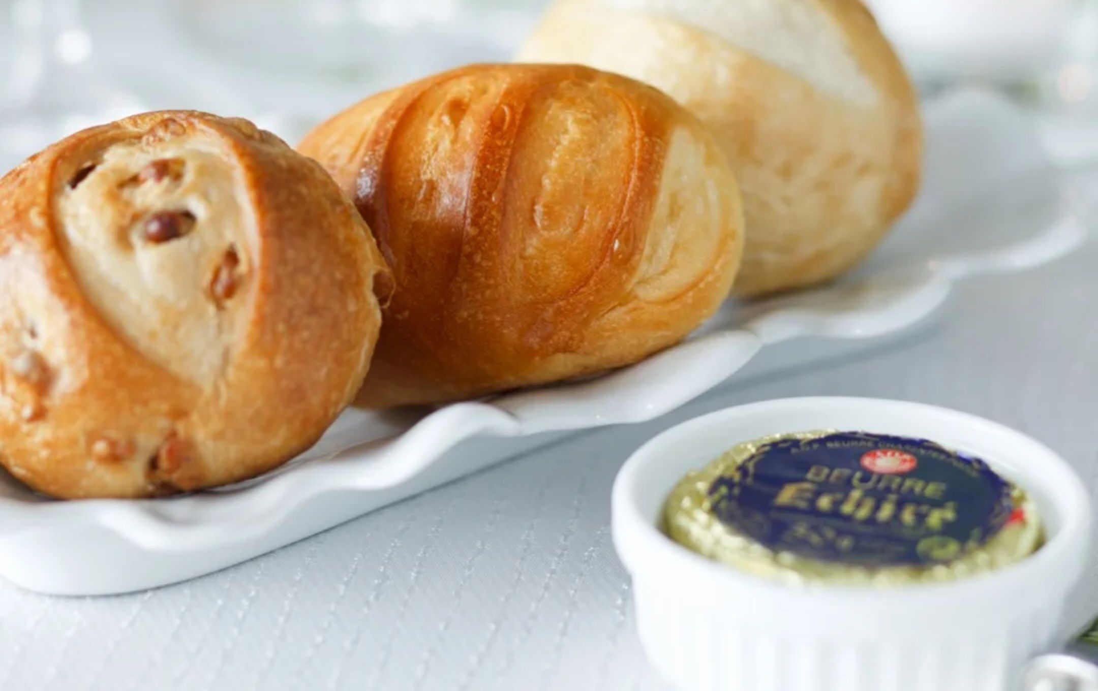 Maison Kayser bread and Echire butter